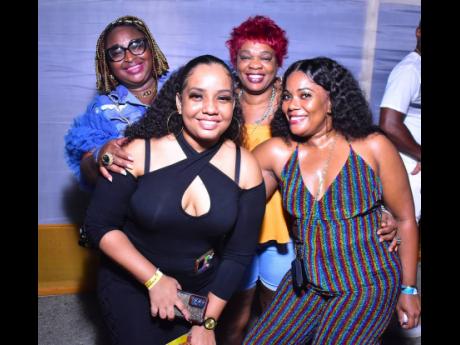 These ladies bring festive vibes to Funky Town.