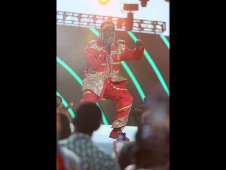 Credit: Photo by Nathaniel Stewart Capleton in his element performing at the recent 30th staging of Rebel Salute in St Ann.