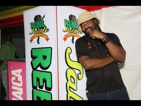 Father of the Rebel Clan, veteran entertainer Tony Rebel.