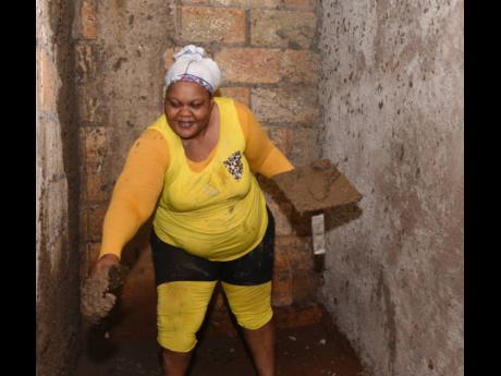 Credit: Ashley Anguin Christine Fairclough, breaking barriers and building dreams, one brick at a time.