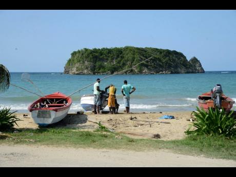 Pagee Beach in Port Maria, St Mary.