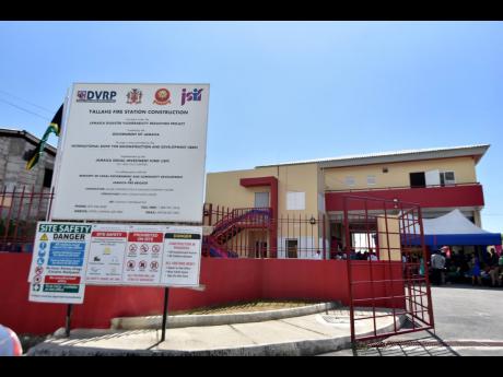 This newly-built fire station was opened in Yallahs,  St Thomas, in 2022. 