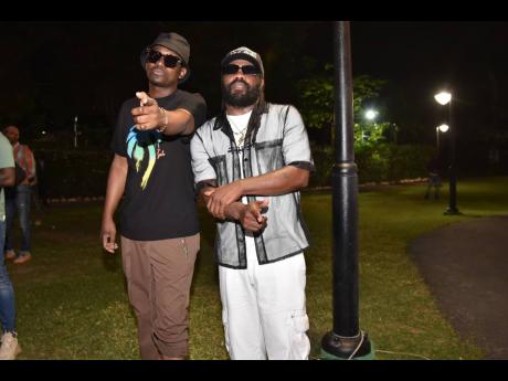  Busy Signal (left) and Exco Levi.