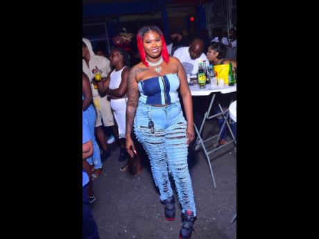 Credit: Anthony Minott Nicky Fabulous strikes a pose.