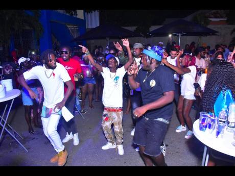 Credit: Anthony Minott The dancers were in their element at Tun Up Di Scheme.