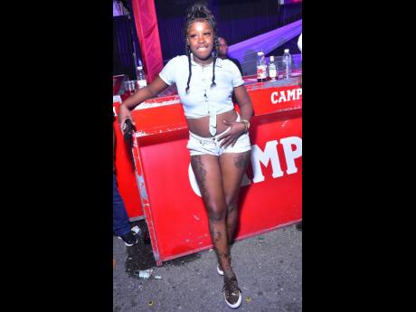 Fedisha Hottaz was spotted at the recent staging of Footloose, a retro party known for serving up the best tunes of yesteryear. 