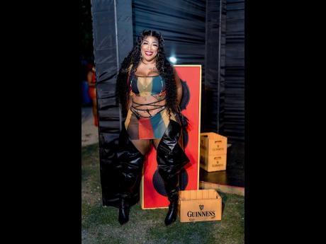 Dancehall Glamour was the theme and Mishea Turner did not come to play Pan Di Plaza.