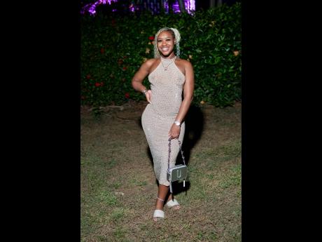 Gifted Marshall flashes a lovely smile.