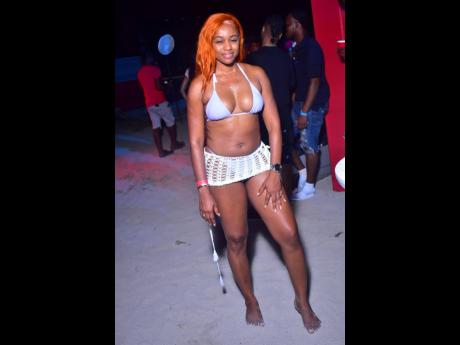  Kadian Burke certainly gets some attention. 