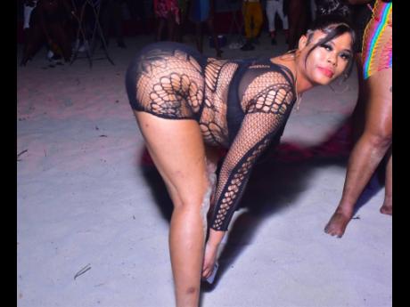 Sheika Unique gets in on the action.