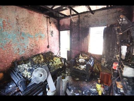 Ellis said that apart from her stove and some clothes, she lost everything in the fire.