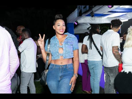 Chiney K, popular radio personality and social media influencer, at the Pepsi launch.