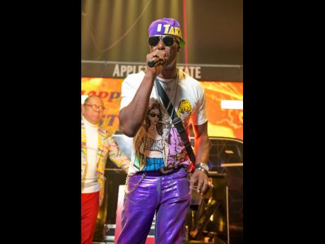 Nitty Kutchie performs at the celebration.