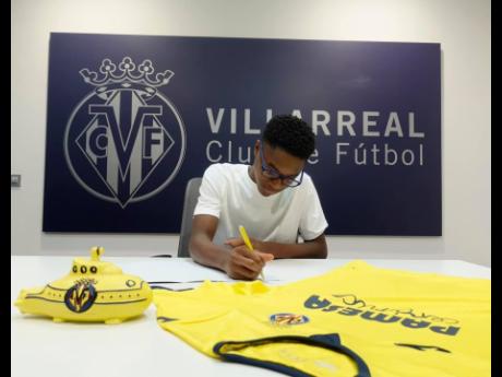 Credit: Contributed 12-year-old Neville Knowles III, a United States-born Jamaican striker.