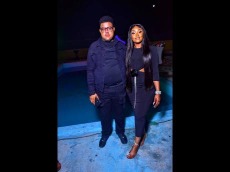 Shanny (right) and Rohan, besties for life, chilling out.