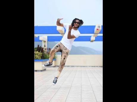 Recording artiste Soun Bwoii.