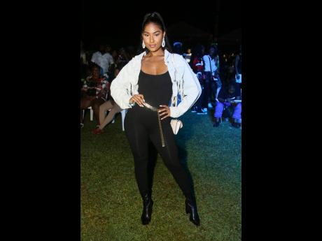 Miss Jamaica World 2022, Shanique Singh strikes a pose for our camera during the live Sashi festival.