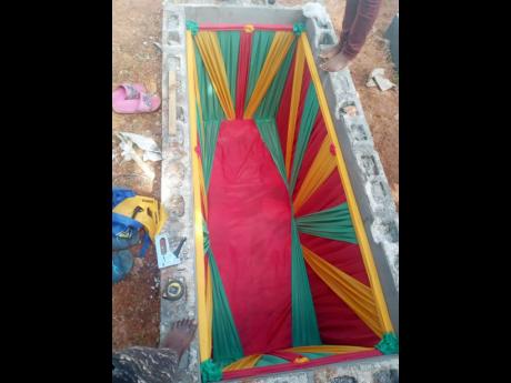 Credit: Contributed Whittle said that he comes up with his own styles for the graves.