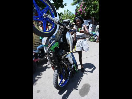 Credit: Rudolph Brown Rieanna Wallace encourages other amputees in a similar situation to continue fuelling their passion.