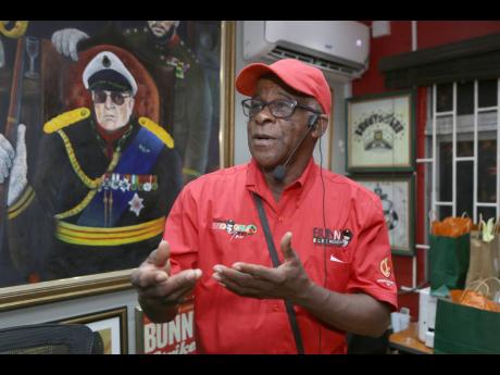 Master tour guide Christopher Creary shares his knowledge with visitors to the museum.