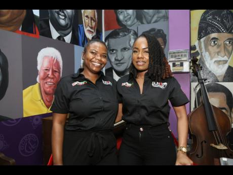 Business strategist and consultant Antonette Newell (left) and  communication consultant and museum curator Tiffanie Thomas.
