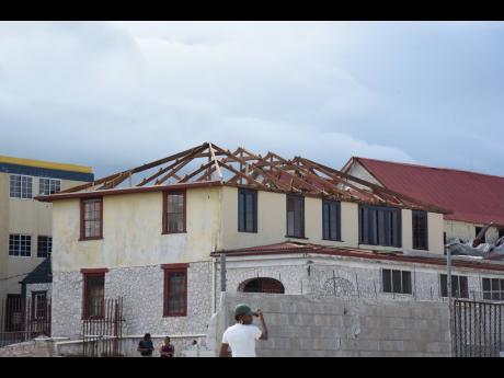 Munro College in St Elizabeth suffered damage during the passage of Hurricane Beryl.