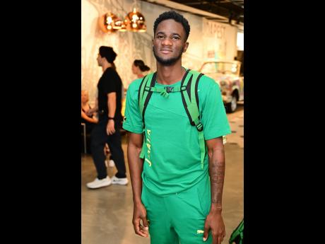 Malik James-King at the IBIS Castle Hill hotel in Budapest, Hungary, ahead of the 2023 World Athletics Championships.