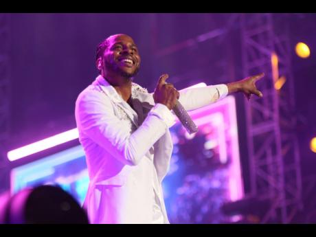 Dexta Daps’ performance was one of the highlights of Friday night.