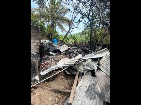 Credit: Contributed Martin said that in addition to personal belongings, he also lost appliances he was working on.