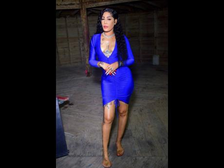 Credit: Anthony Minott Pretty Sexy is feeling ‘blue’.