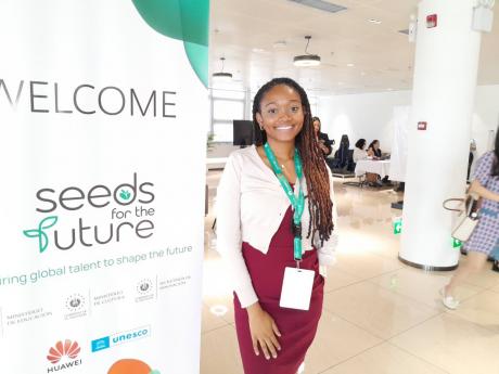 Credit: Simone Morgan-Lindo Photos Pinnock wants Jamaicans to embrace artificial intelligence as it can be very useful.