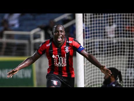 Arnett Gardens captain Fabian Reid. 