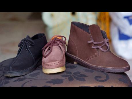 Clarks Originals shoes.