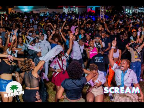 Credit: Contributed Patrons celebrating at a previous staging of the ‘SCREAM’.