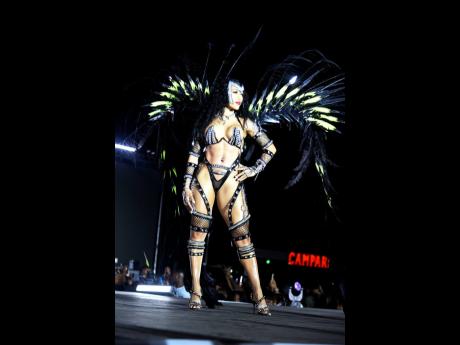 Model showing off the Gothic costume from last year’s launch.