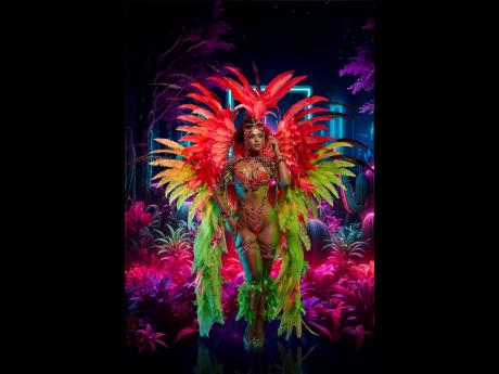 Dragon Fruit is a colourful piece.