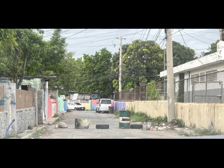 Credit: Tiffany Taylor The Jordan Road area off Maxfield Avenue is now tense following the killing.