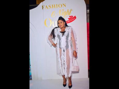 Credit: Anthony Minott Sandra Unstoppable shows her fashion sense.