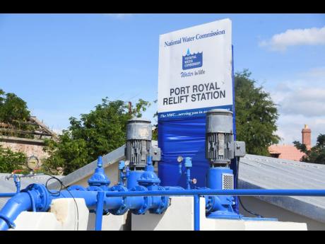 Credit: Antoine Lodge Photos The new Port Royal Relift Station.