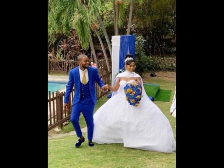 Credit: Contributed Rayon McGowan and Shannon Cobran on their wedding day.