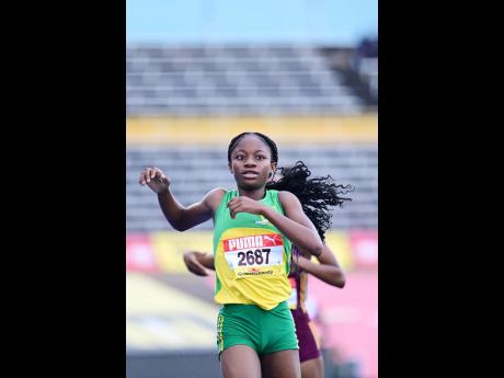 Credit: Gladstone Taylor Vere Technical’s Ashara Frater