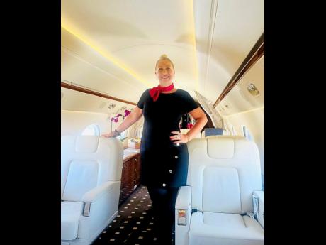 Credit: Contributed Photos King on the job, which she said she’ll soon be ditching.