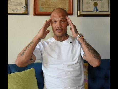 Credit: Ian Allen Former Crips gang member Jeremy Meeks talks about how he has turned his life around after serving time in federal prison.