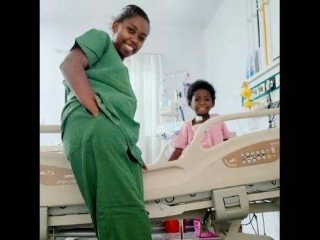 Kwician Baldin and her daughter Kenecia Wisdom