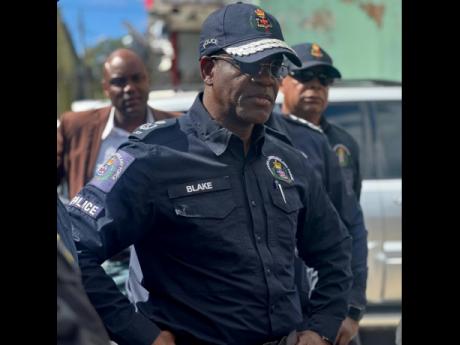 Credit: Contributed Blake: “I don’t train my police to lose.”