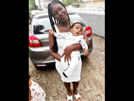 Deborah Lewis is raising not only a five-month-old son, but farming and studying.