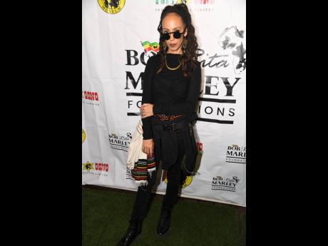 Credit: Antoine Lodge Australian singer Nattali Rize, who recorded a song with Jo Mersa some years ago, was in attendance.