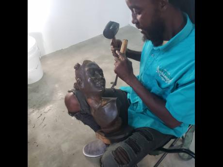 Credit: Contributed Henry loves working with the wood of the lignum vitate.