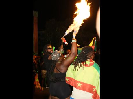 Credit: Nathaniel Stewart It was a full-on invasion at The Base Camp, Park Place in New Kingston last Friday night.
