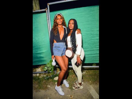 Credit: Anthony Minott Samantha (left) and Talia — double trouble on the scene.